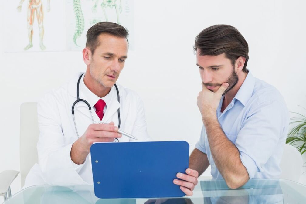 Consultatioun mat engem Dokter fir Prostatitis